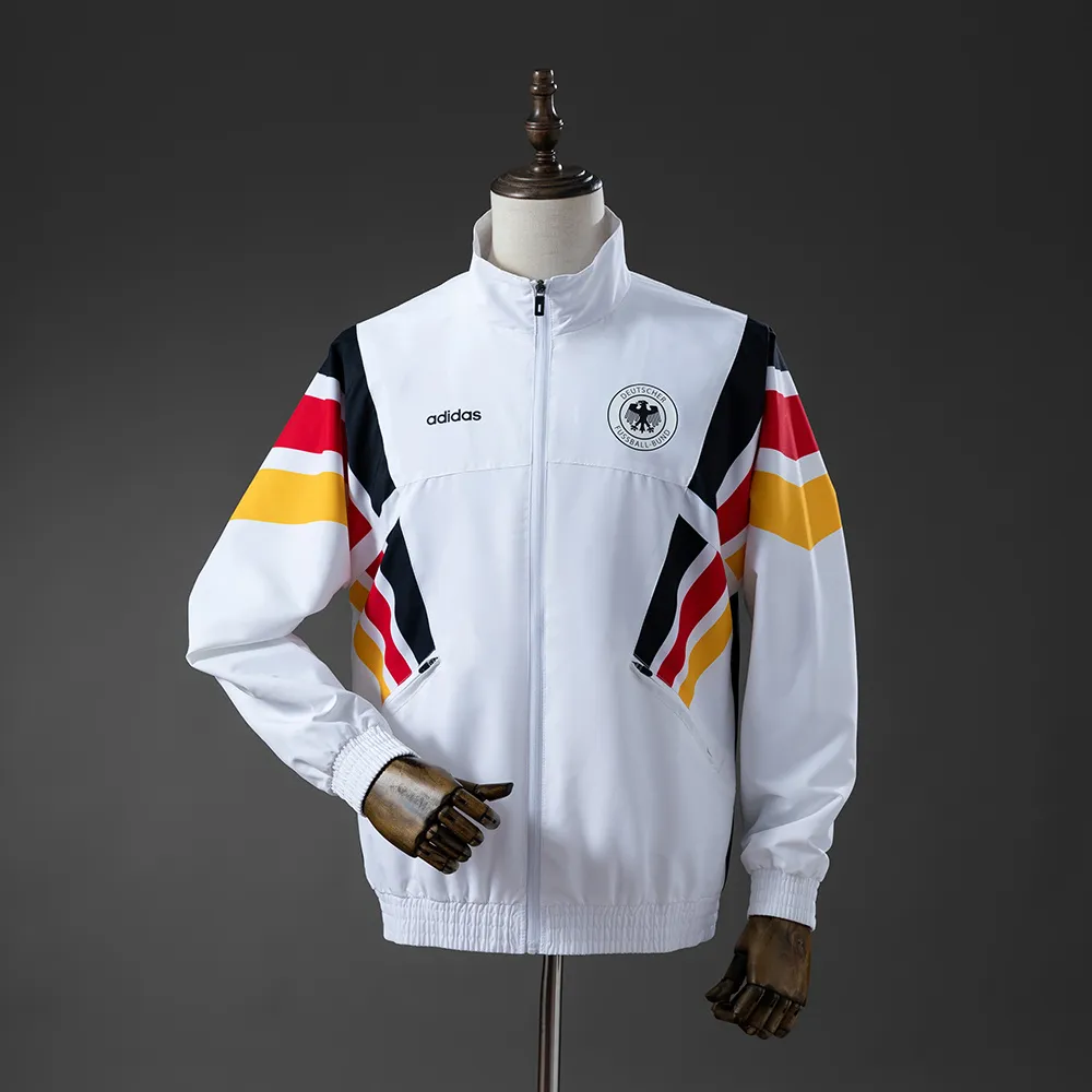 German 1996 Retro Windbreaker - White — 1/2