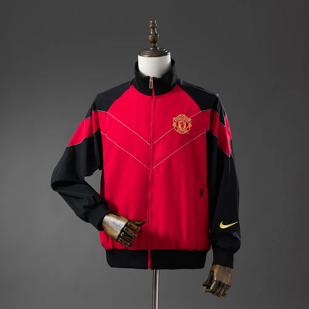 M-U 06/07 Windbreaker - Black & Red