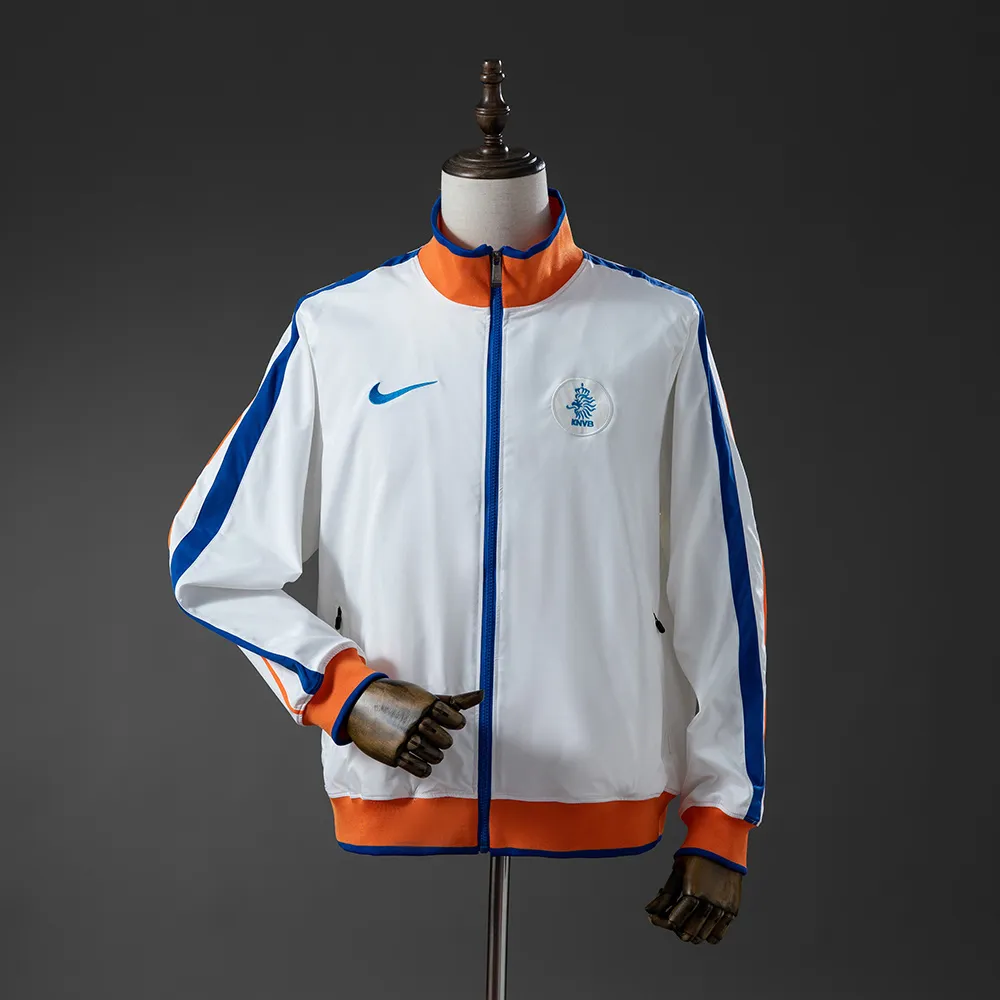 Netherlands 10/11 Windbreaker - White