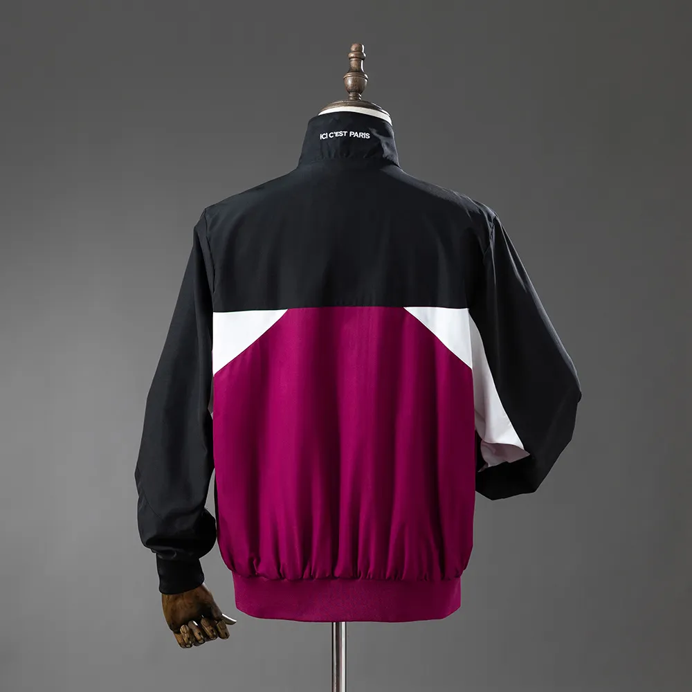 PSG Collaboration Windbreaker - Black & Psychedelic Purple — 2/2
