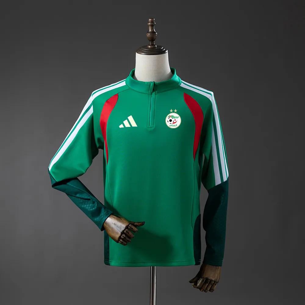 Algeria 2026 Training Top Green — 1/2