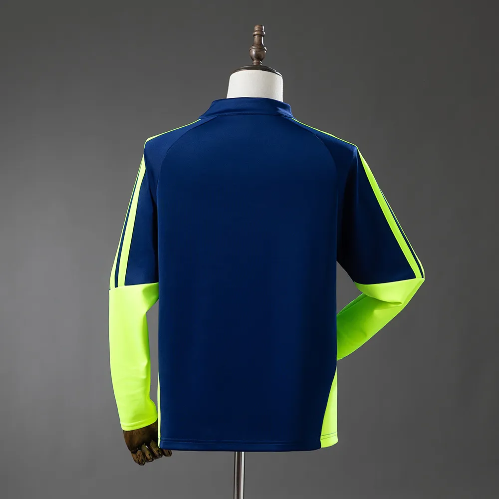 Scotland 2026 Training Top Navy Blue & Fluorescent Green — 2/2