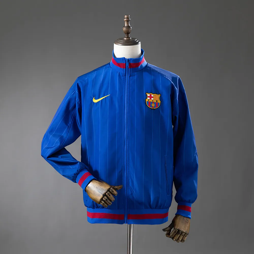 Barcelona 25/26 Team Anthem Windbreaker - Blue