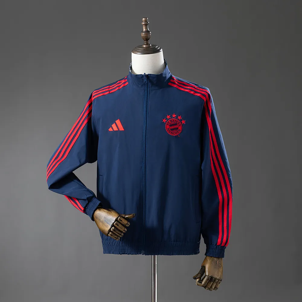Bayern Munich 25/26 Reversible Jacket Windbreaker - Navy Blue — 2/2