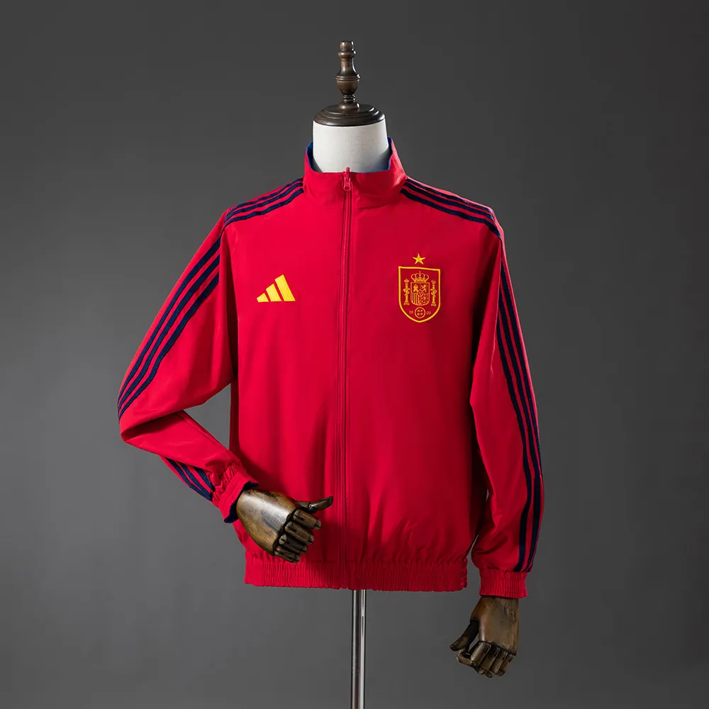 Spain 2026 Reversible Jacket Windbreaker - Red & Blue — 2/2