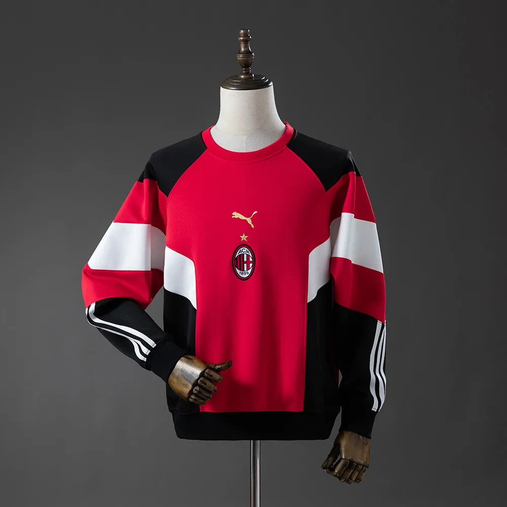 AC Milan 25/26 Long-sleeved Sweatshirt - Red