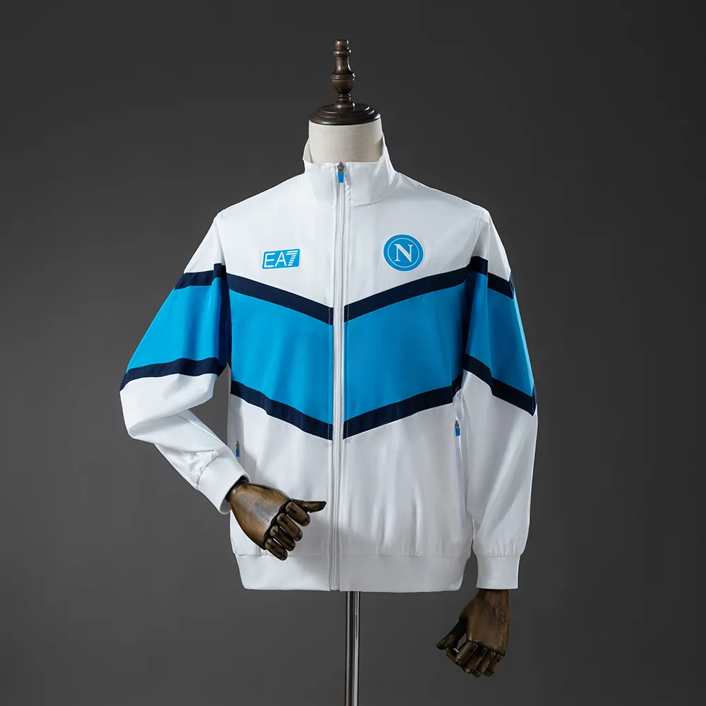 Napoli 25/26 Windbreaker - White — 1/2
