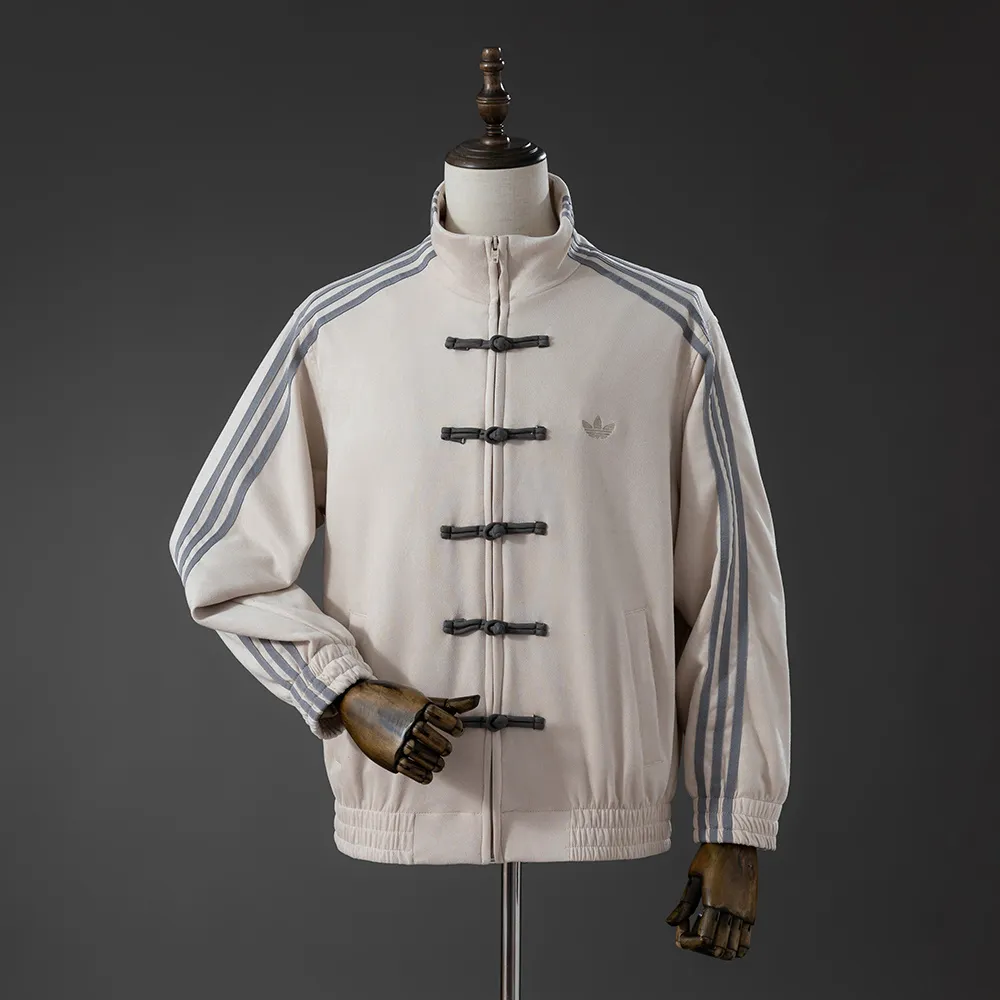 (Chinese New Year) Tang-style jacket - beige — 1/2
