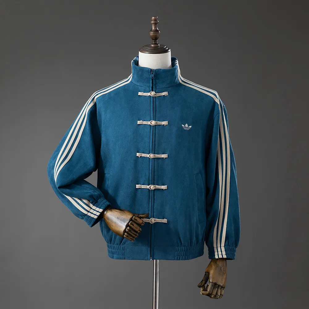(Chinese New Year) Tang-style jacket - Cowboy Blue