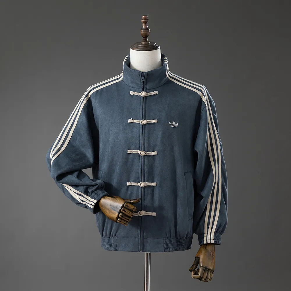 (Chinese New Year) Tang-style jacket - Gray — 1/2