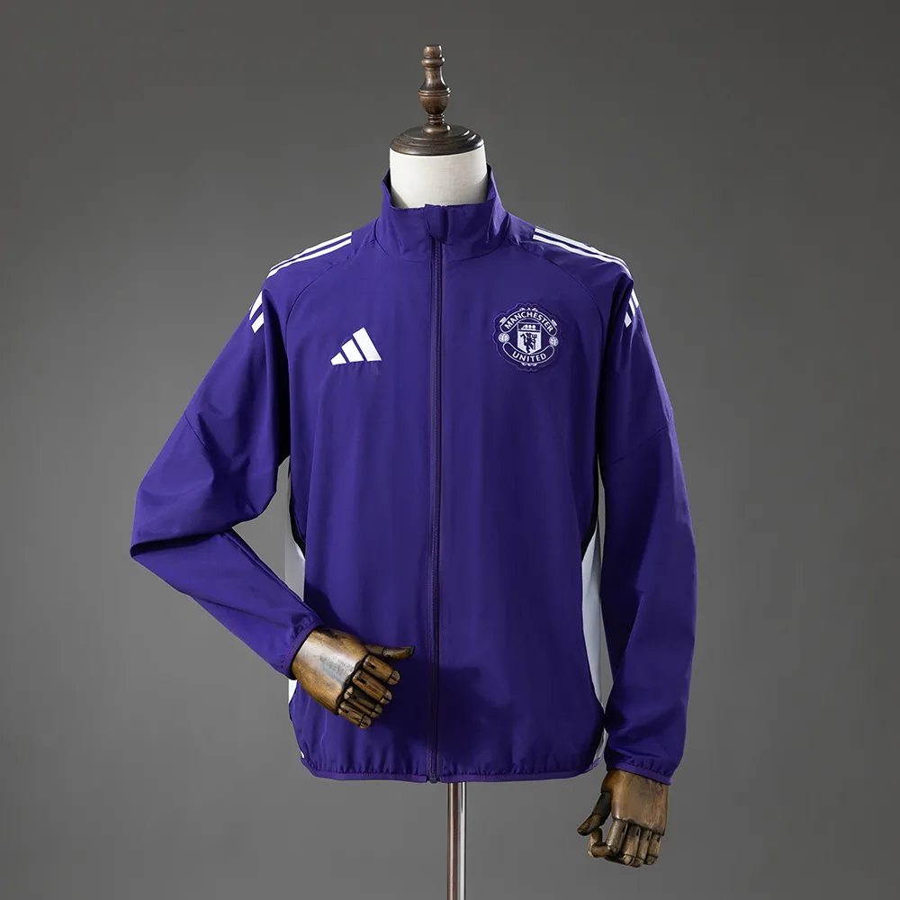 M-U 25/26 Training Windbreaker - Purple — 2/2