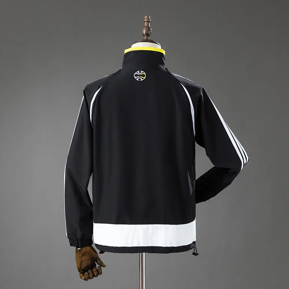 Real Madrid 06/07 Windbreaker - Black — 1/2
