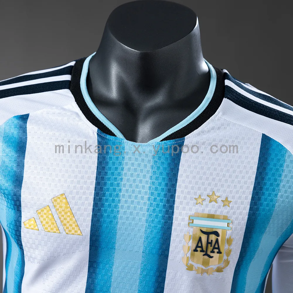 Argentina 2026 Home Long-Sleeve Player Version Jersey