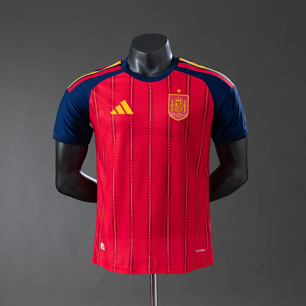 Spain 2026 Home Player Version Jersey — 1/2