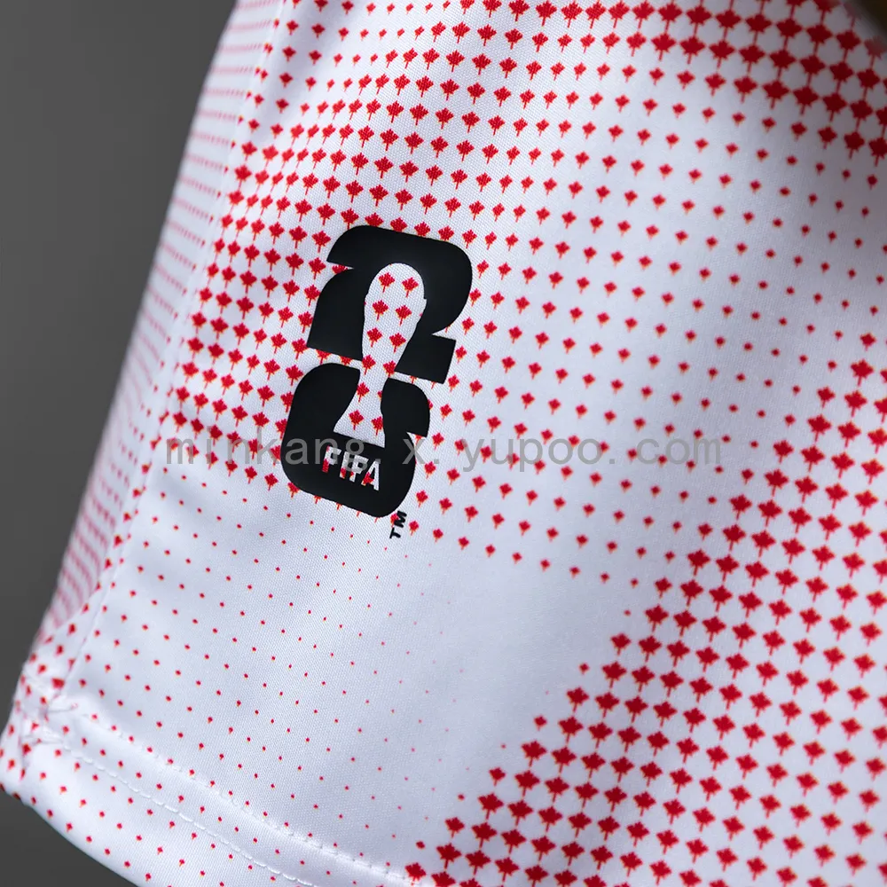 Canada 2026 Promotional Apparel - Pink Jersey Sizes — 1/2