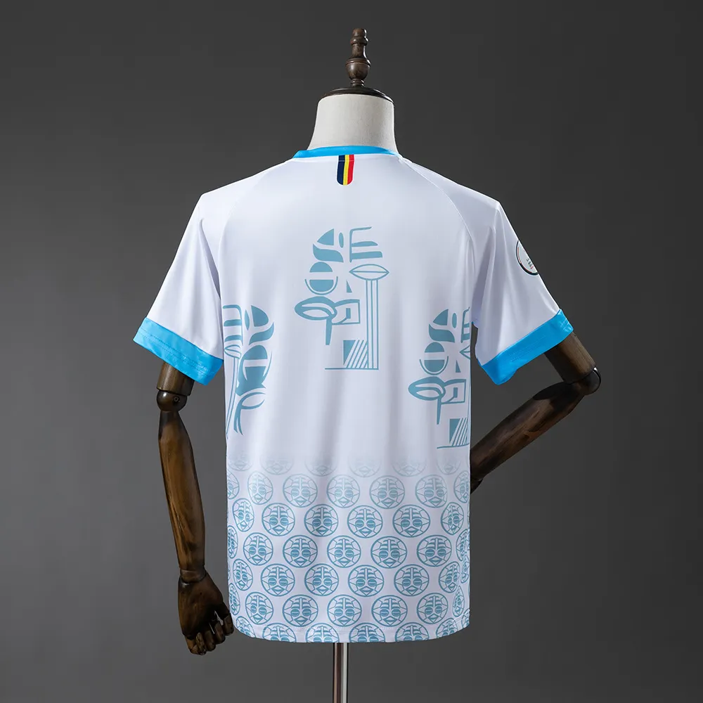 Congo 2026 White and Blue Jersey