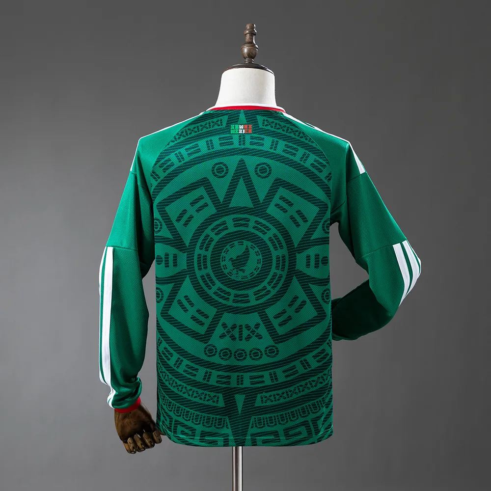 Mexico 2026 Home Long-Sleeve Jersey — 1/2