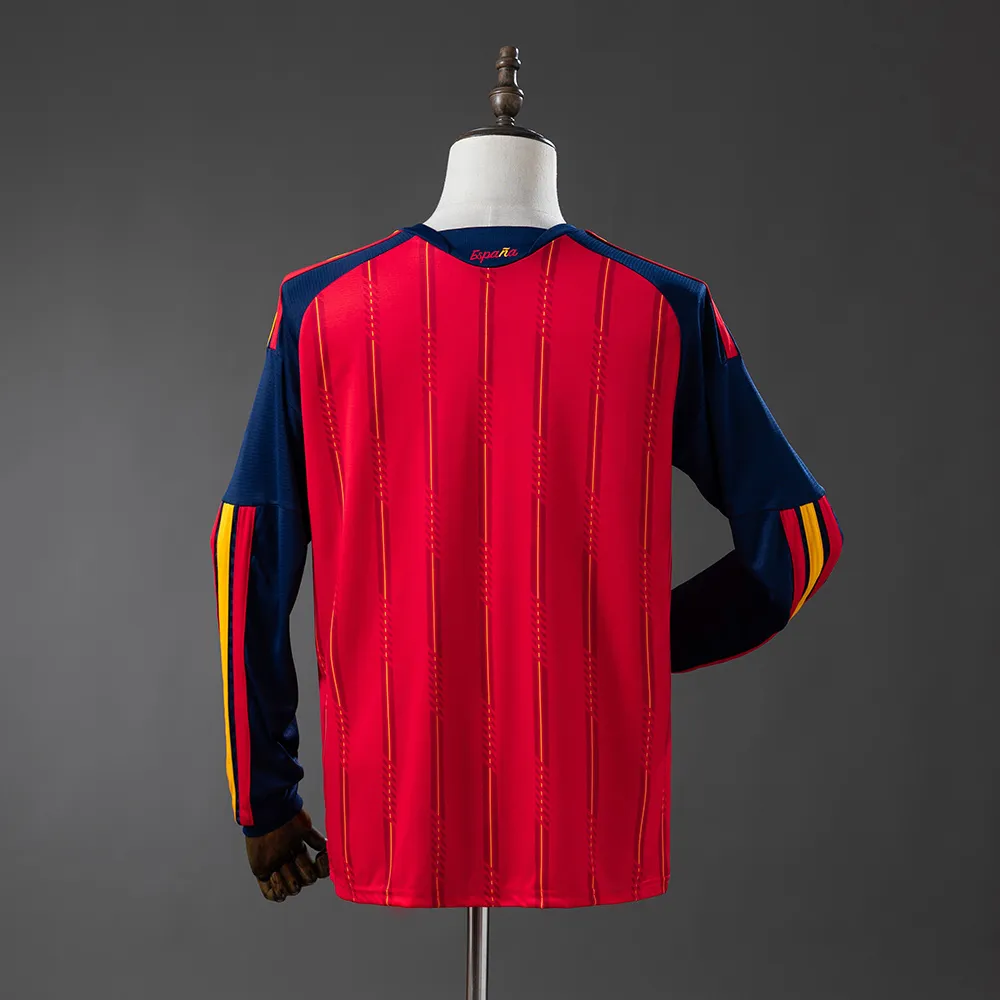 Spain 2026 Home Long-Sleeve Jersey — 1/2