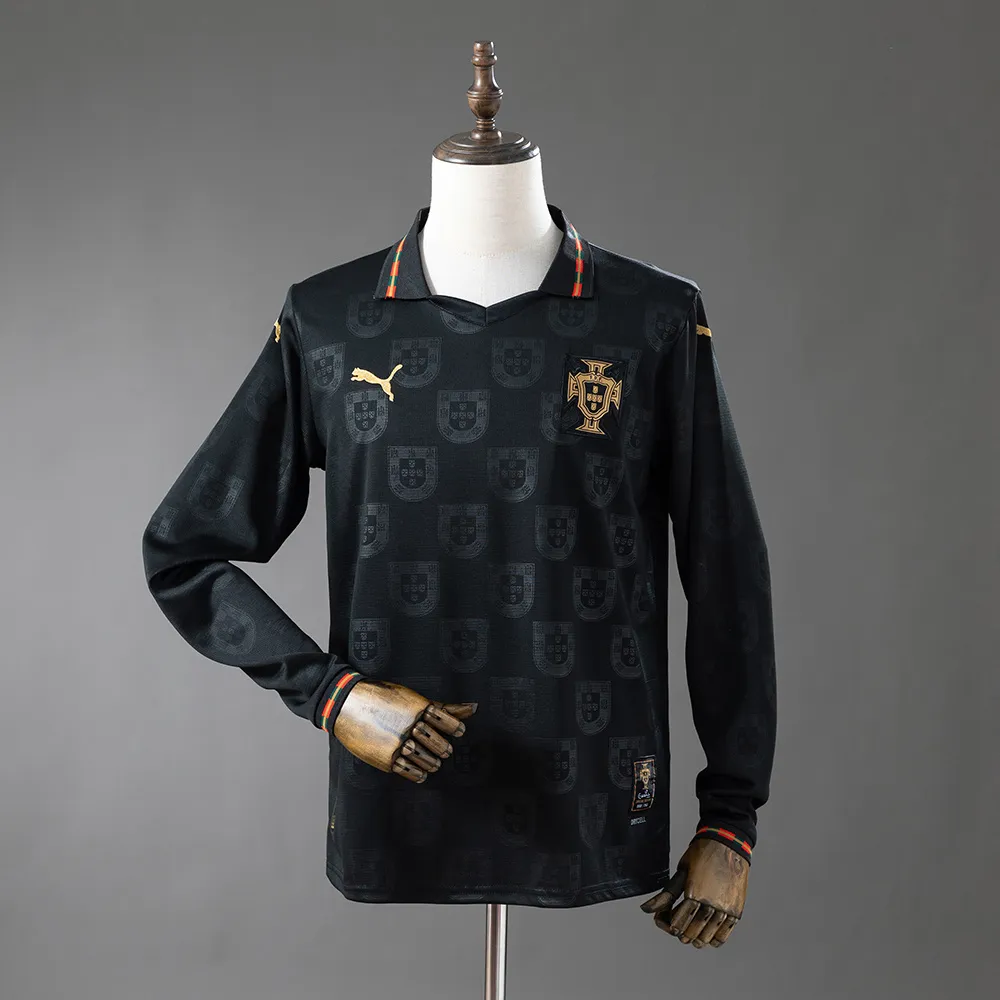 Portugal 2026 Special Edition - Black Panther Long-Sleeve Jersey — 1/2