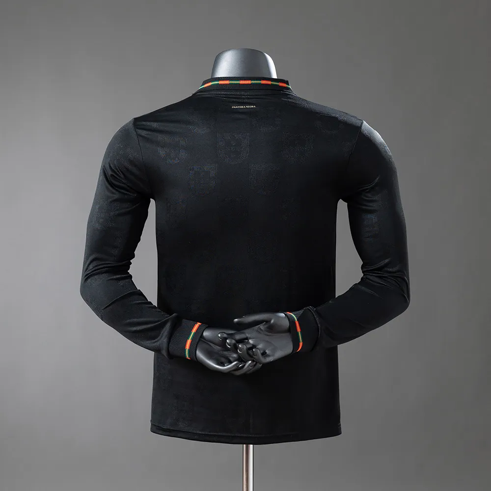 Portugal 2026 Special Edition - Black Panther Long-Sleeve Player Version Jerseys — 2/2