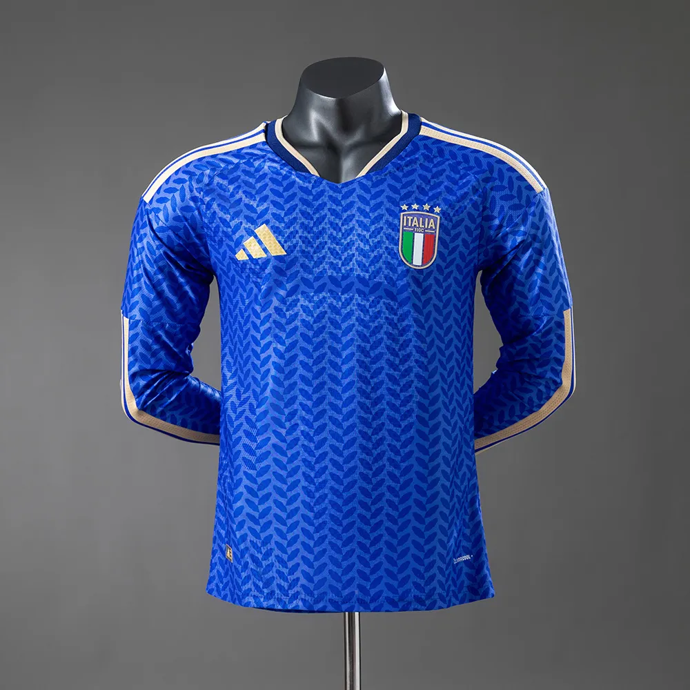 Italy 2026 Home Player Version Long-Sleeve Jersey — 2/2