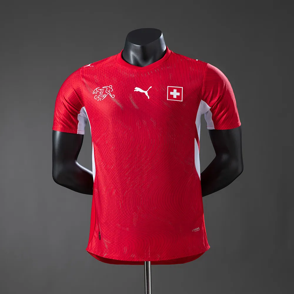 Switzerland 2026 Home Player Version Jersey — 1/2