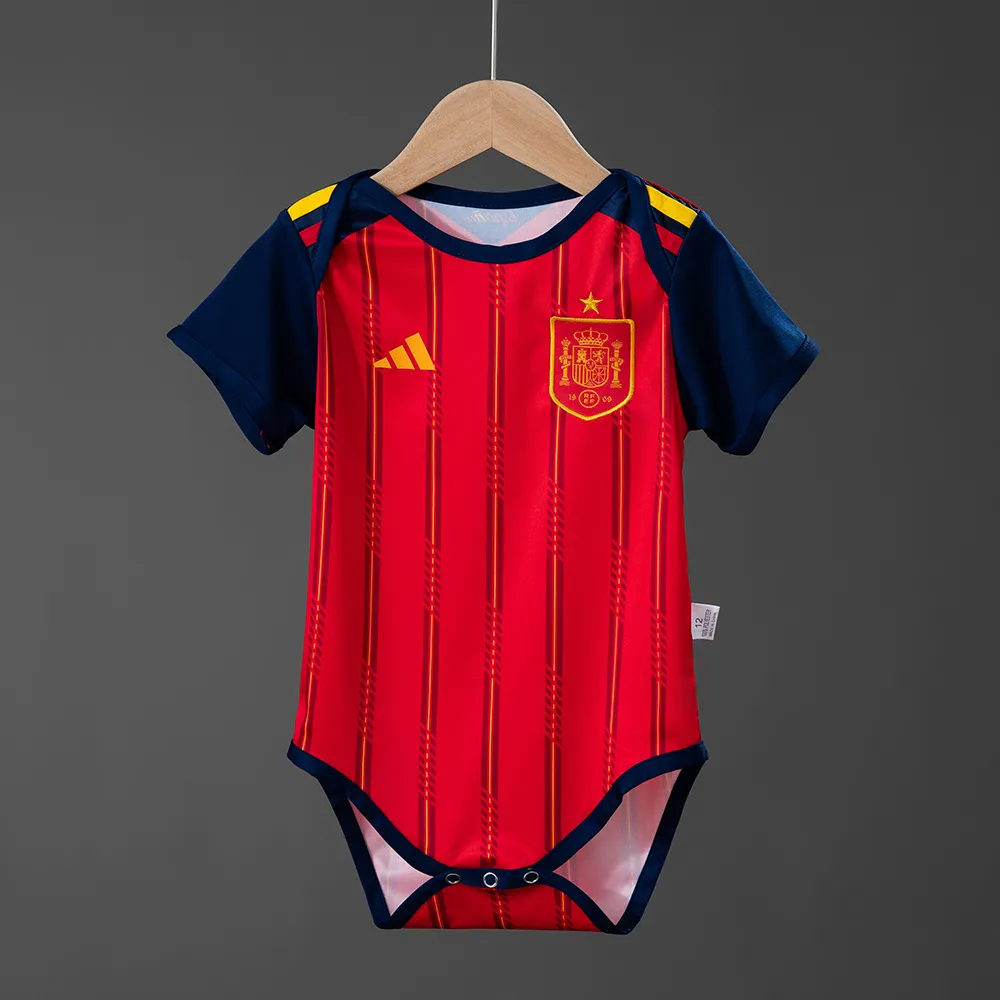 Spain 26/27 Baby Home Jersey Size 9/12 — 1/2