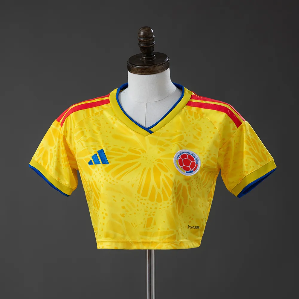 Colombia 2026 Home Women's Crop Top Style — 1/2