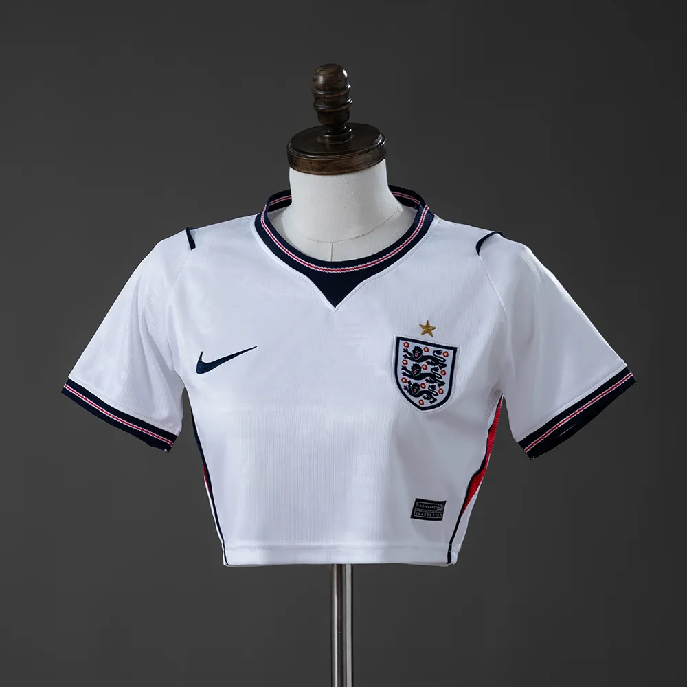 England 2026 Home Women's Crop Top Style — 1/2
