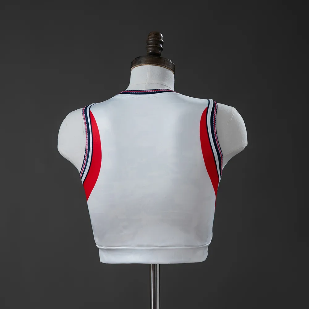 England 2026 Home Women's Crop Top Style Vest — 2/2