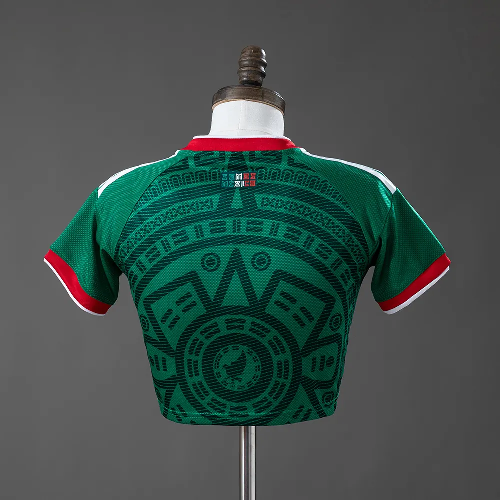 Mexico 2026 Home Women's Crop Top Style — 2/2
