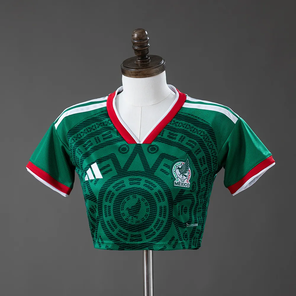 Mexico 2026 Home Women's Crop Top Style — 1/2