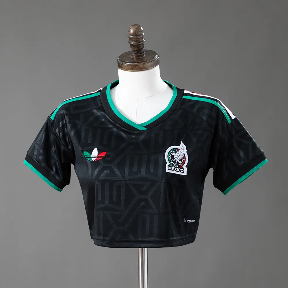 Mexico 2026 Third Away Women's Crop Top Style