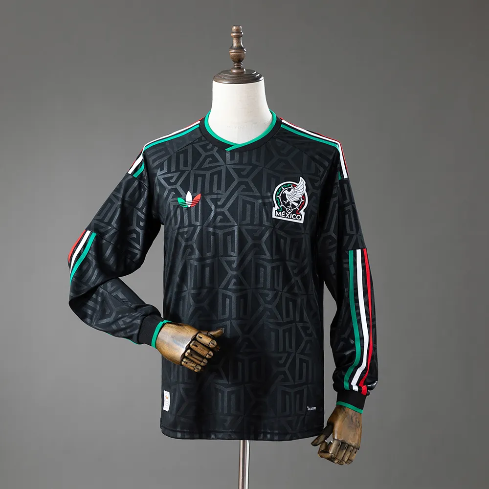 Mexico 2026 Third Away Long Sleeve Jersey — 1/2