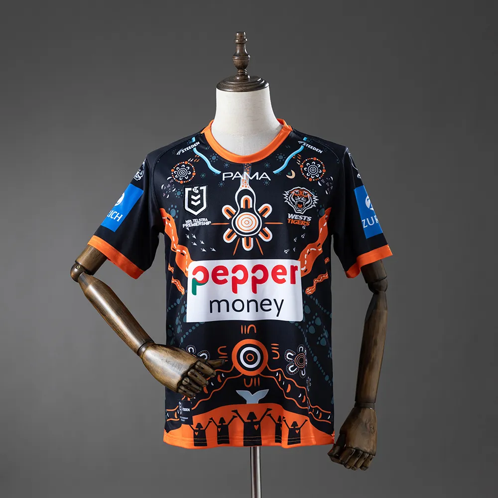 NRL West Tigers 2025 Indigenous Jersey