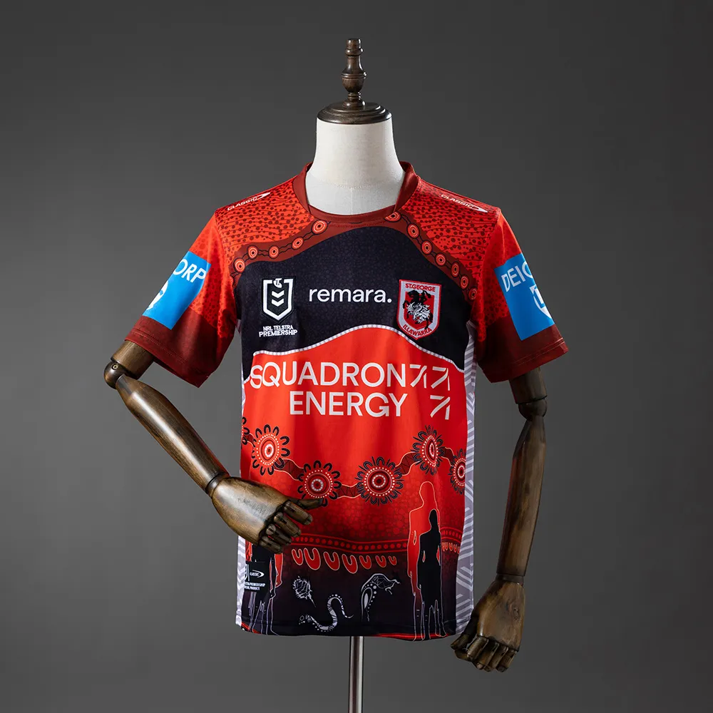 NRL St. George Illawarra Dragons 2025 Indigenous Jersey
