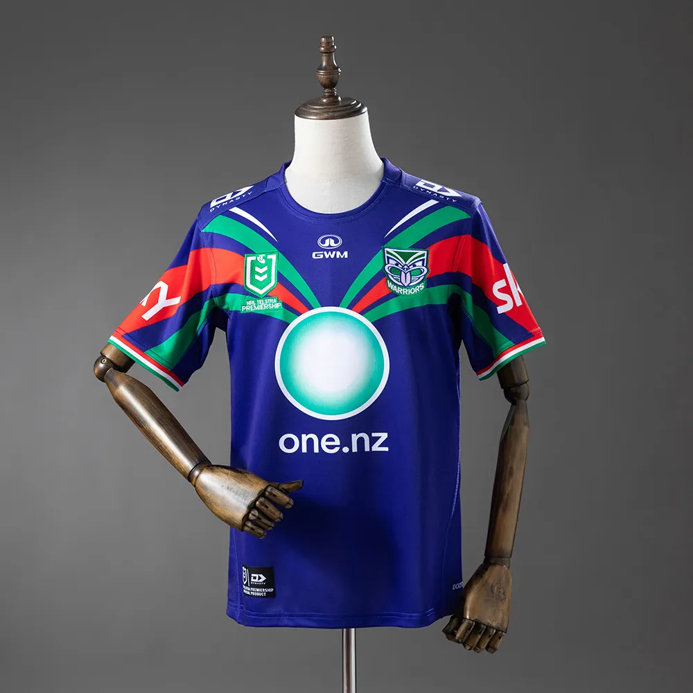 NRL New Zealand Warriors 2026 Home Jersey S-7XL — 1/2