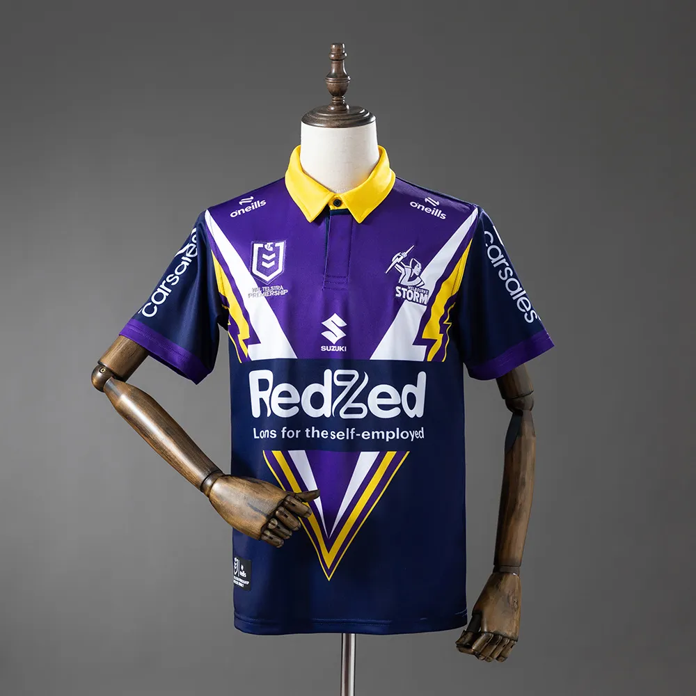 NRL Melbourne Storm 2025 Home Jersey
