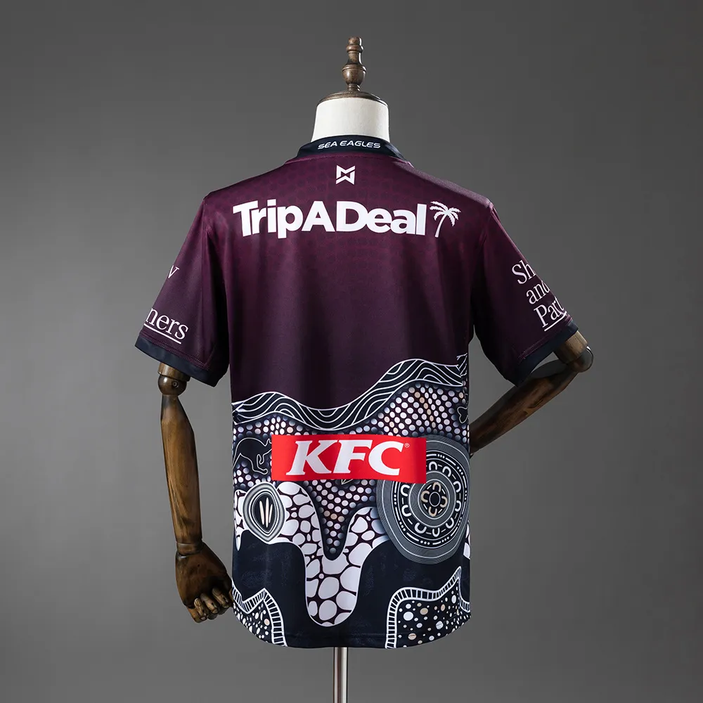 NRL Manly Warringah Sea Eagles 2025 Indigenous Jersey — 2/2