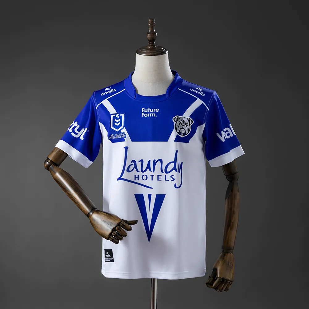 NRL Canterbury-Bankstown Bulldogs 2026 Home Jersey S-7XL — 1/2