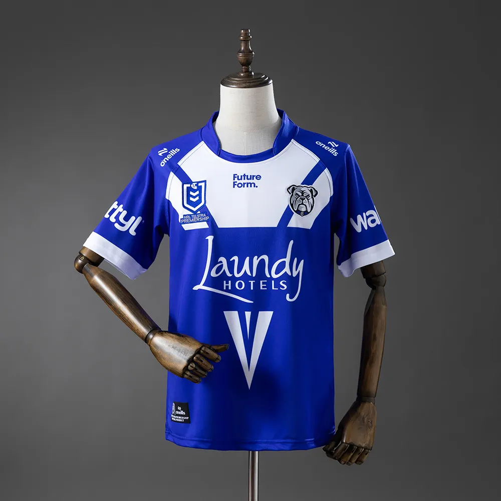 NRL Canterbury-Bankstown Bulldogs 2026 Away Jersey S-7XL — 1/2