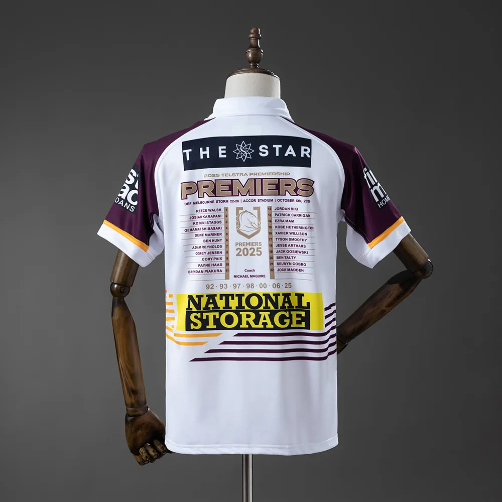 NRL Brisbane Broncos 2025 Grand Champion Jersey — 2/2