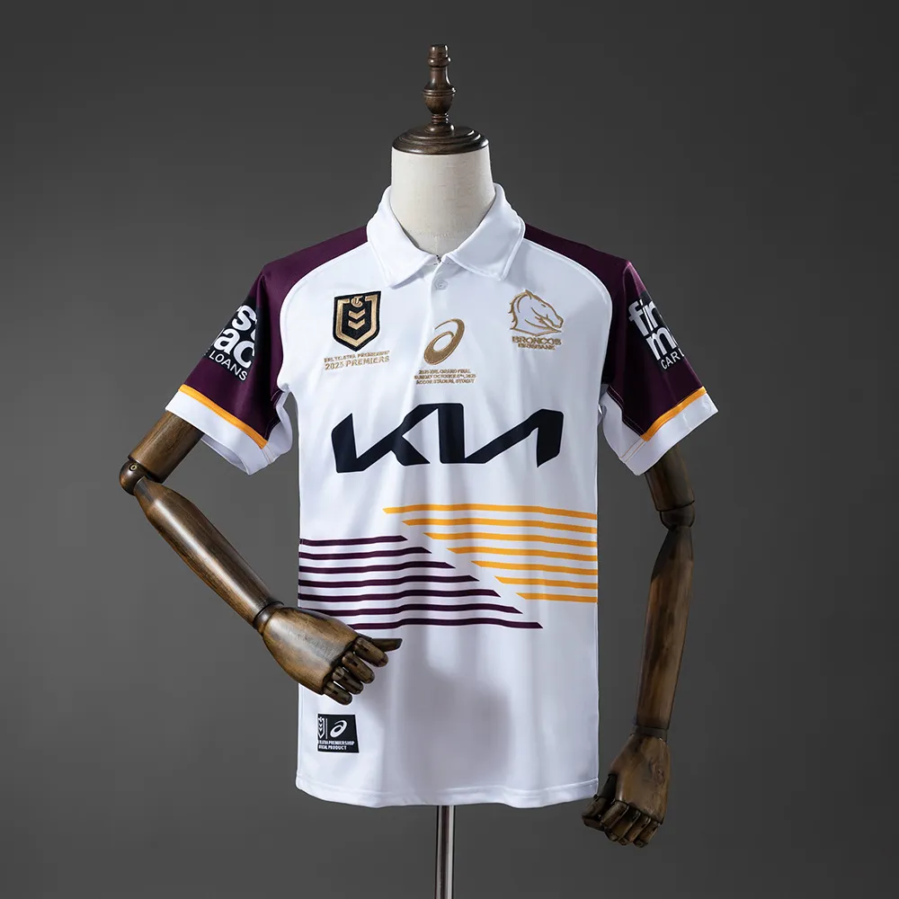 NRL Brisbane Broncos 2025 Grand Champion Jersey