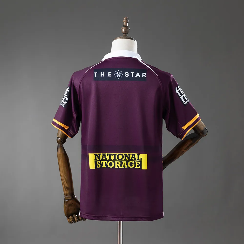 NRL Brisbane Broncos 2026 Home Jersey S-7XL — 2/2