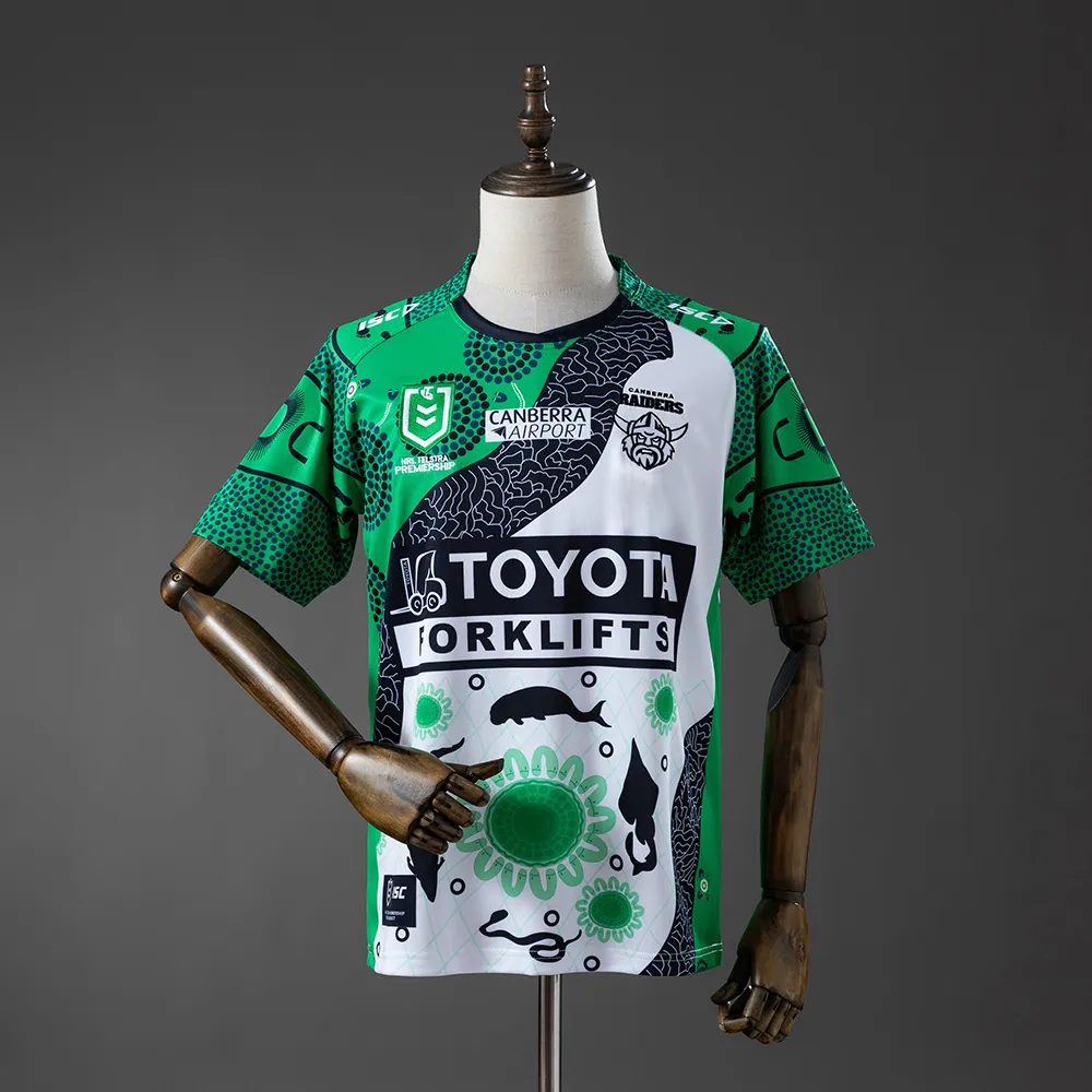 NRL Canberra Raiders 2025 Indigenous Jersey