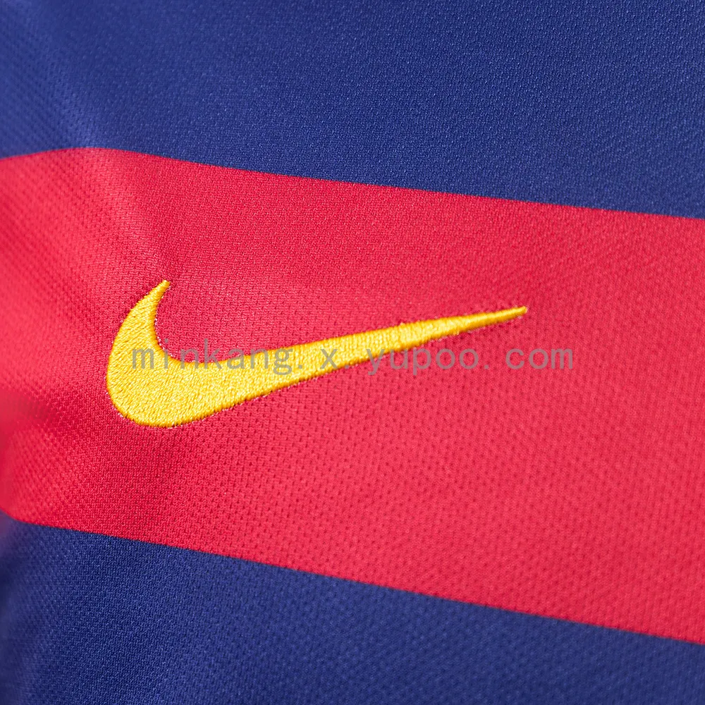 Barcelona 2015/16 Home Long Sleeve Retro Jersey — 2/2