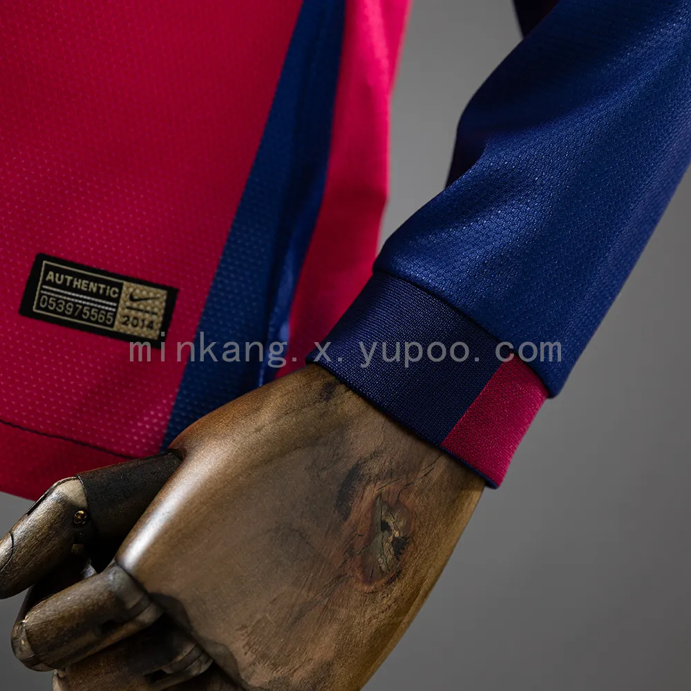 Barcelona 2014/15 Home Long Sleeve Retro Jersey — 2/2