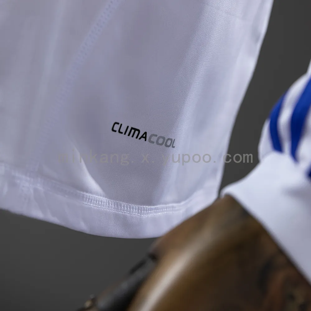 Real Madrid 10/11 Home Long Sleeve Retro Jersey