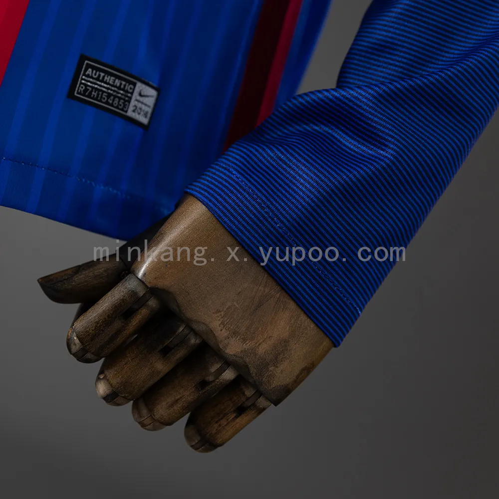 Barcelona 16/17 Home Long Sleeve Retro Jersey — 2/2