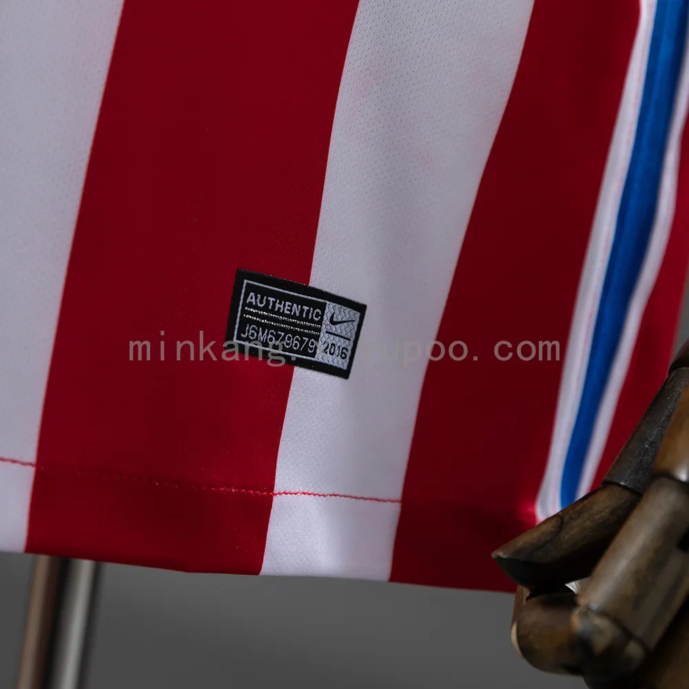 Atletico Madrid 16/17 Home Retro Jersey